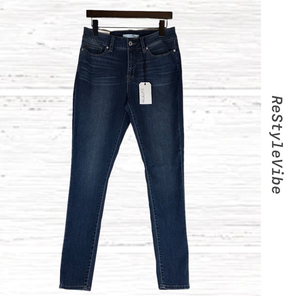 YUMMIE JEANS HEATHER THOMSON Women’s Size 32 Denim Skinny Style Fit NWT Stretch - Picture 1 of 15